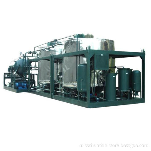 Waste Engine oil regeneration system